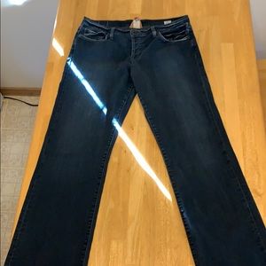 Lucky Brand button down medium dark wash.